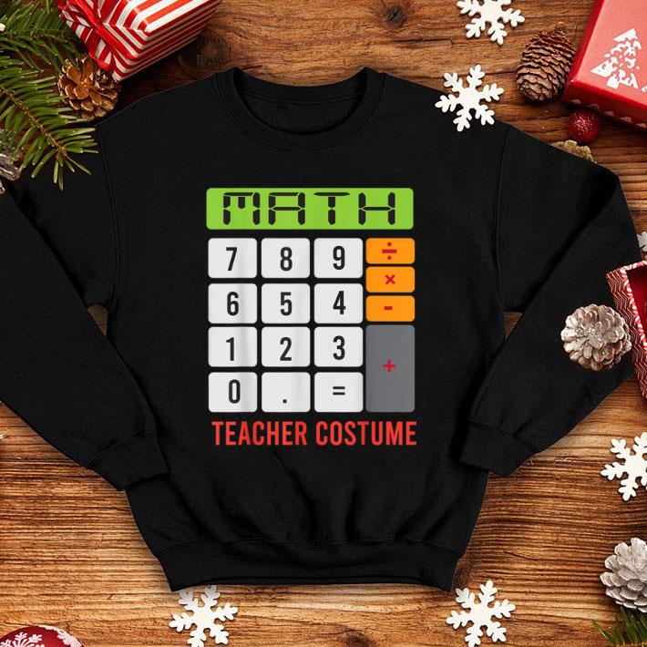 0d5c25e5 hot funny math teacher halloween calculator easy costume outfit shirt 4 - Hot Funny Math Teacher Halloween Calculator Easy Costume Outfit shirt