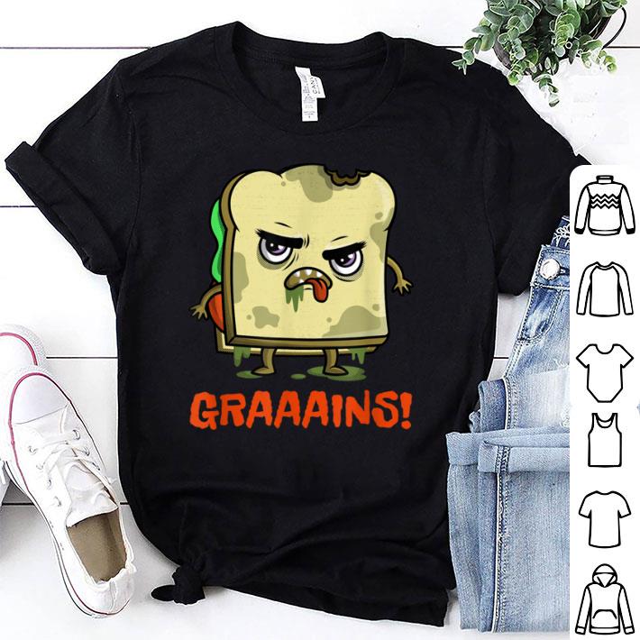 Premium Attack of the Vegan Zombies Vegetarian Halloween shirt