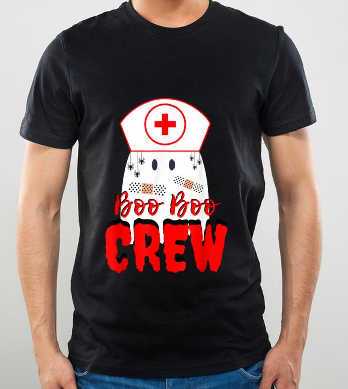4f6d8094 original boo boo crew nurse halloween ghost funny nursing costume shirt 4 - Original Boo Boo Crew Nurse Halloween Ghost Funny Nursing Costume shirt