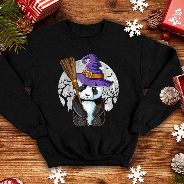 Top Panda Witch Halloween Kids Girls Womens Bear shirt 56d61e79 top panda witch halloween kids girls womens bear shirt 4 - Top Panda Witch Halloween Kids Girls Womens Bear shirt