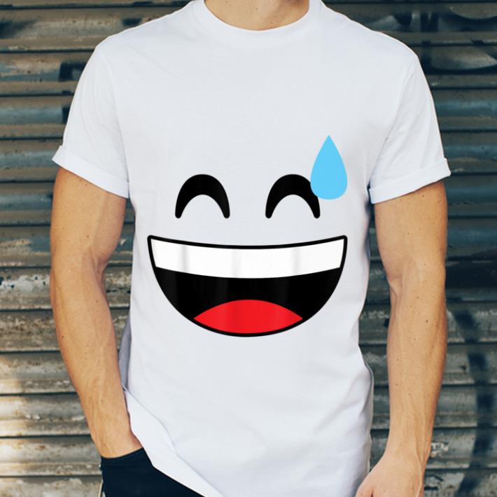 6119ed82 hot halloween emojis costume sweaty laugh emoticon shirt 4 - Hot Halloween Emojis Costume Sweaty Laugh Emoticon shirt