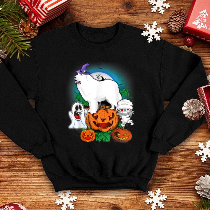 Premium Great Pyrenee Halloween shirt 726ed1f0 premium great pyrenee halloween shirt 4 - Premium Great Pyrenee Halloween shirt