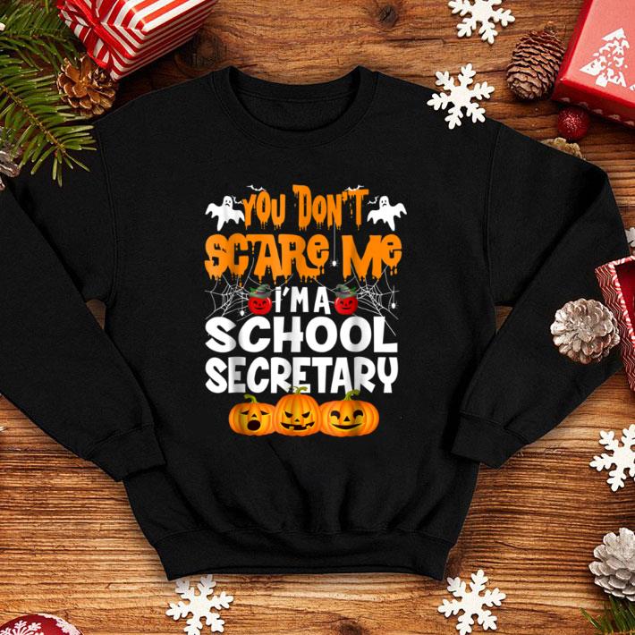 Top Halloween You Don't Scare Me I'm School Secretary shirt 77af0587 top halloween you don t scare me i m school secretary shirt 4 - Top Halloween You Don't Scare Me I'm School Secretary shirt