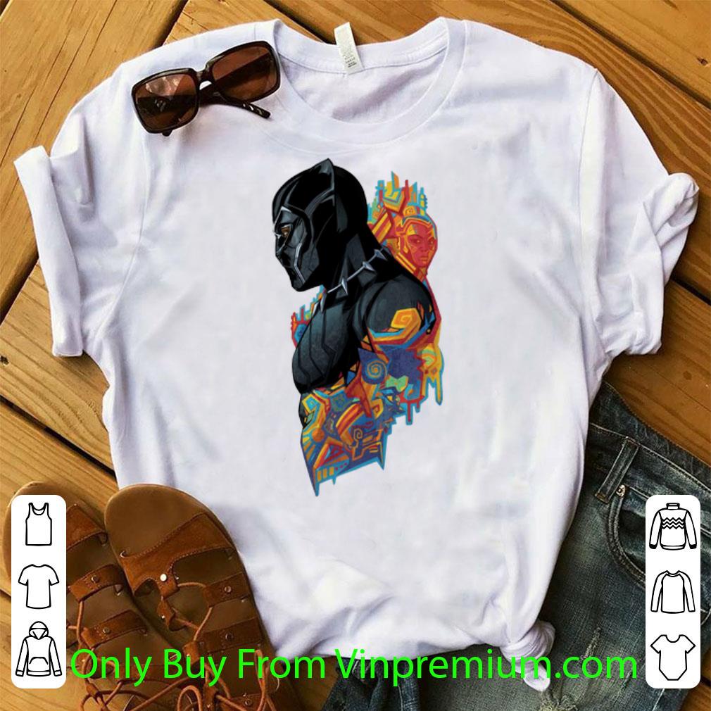 Pretty Black Panther Power To The People Then And Now shirt