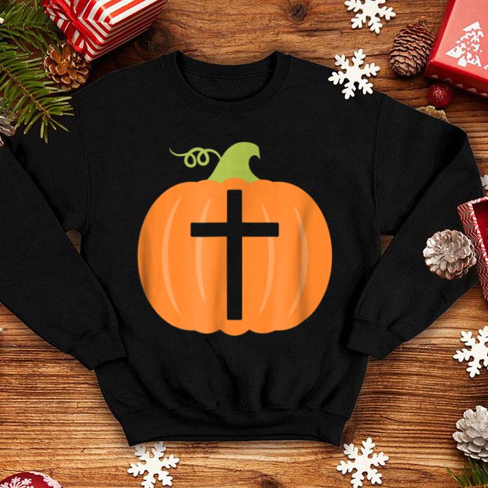 Awesome Christian Cross Religious Pumpkin Halloween shirt bfbf936a awesome christian cross religious pumpkin halloween shirt 4 - Awesome Christian Cross Religious Pumpkin Halloween shirt