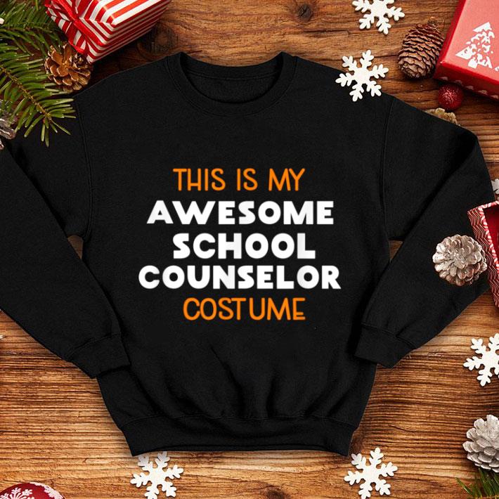 Official This Is My Awesome School Counselor Costume Funny Halloween shirt c4528479 official this is my awesome school counselor costume funny halloween shirt 4 - Official This Is My Awesome School Counselor Costume Funny Halloween shirt