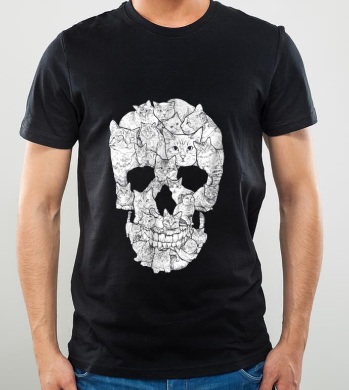 d3de0d4d great cat skull kitty skeleton halloween costume idea shirt 4 - Great Cat Skull Kitty Skeleton Halloween Costume Idea shirt
