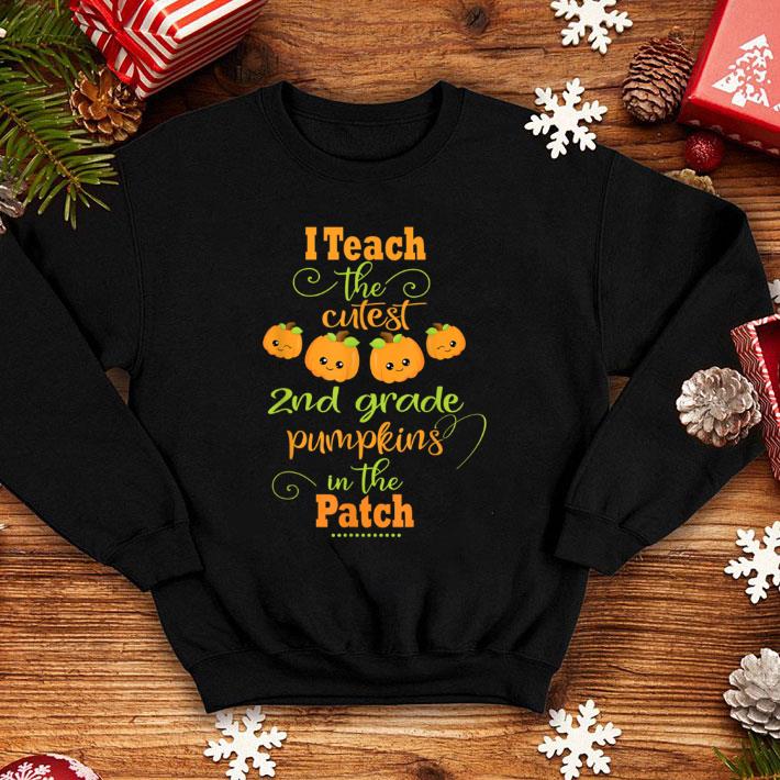 Great Halloween Cutest Pumpkins Funny Second Grade Teacher shirt df211280 great halloween cutest pumpkins funny second grade teacher shirt 4 - Great Halloween Cutest Pumpkins Funny Second Grade Teacher shirt
