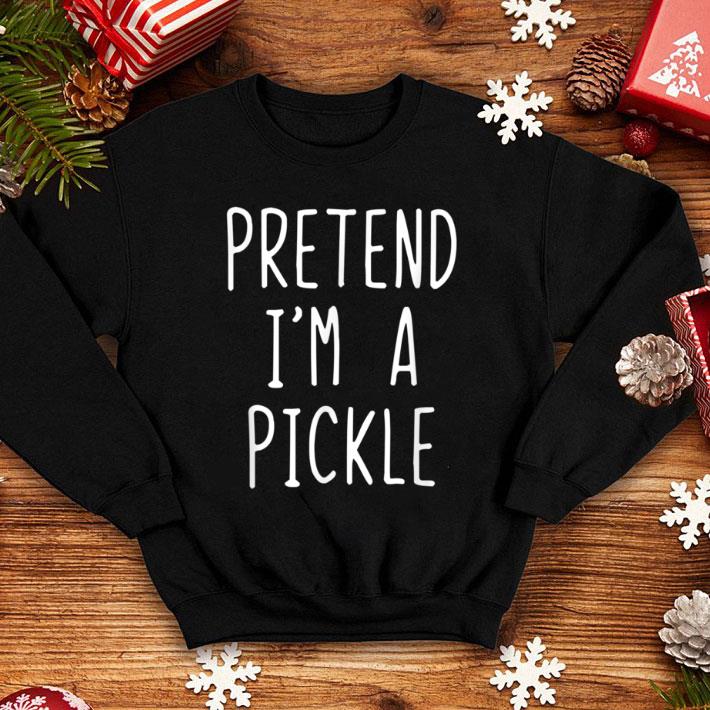 ed6b685a nice pretend i m a pickle costume halloween lazy easy shirt 4 - Nice Pretend I'm A Pickle Costume Halloween Lazy Easy shirt