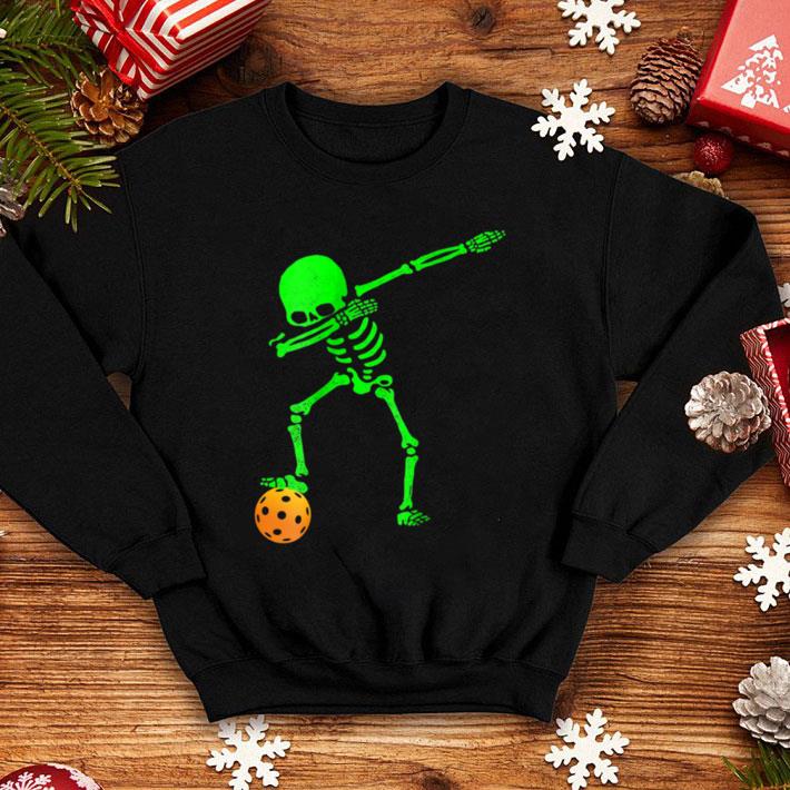 ee11d3f0 premium dabbing skeleton pickleball halloween shirt 4 - Premium Dabbing Skeleton Pickleball Halloween shirt