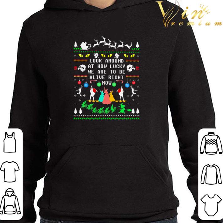 05c4e3a1 look around at how lucky we are to be alive right now sweater shirt 4 - Look around at how lucky we are to be alive right now sweater shirt