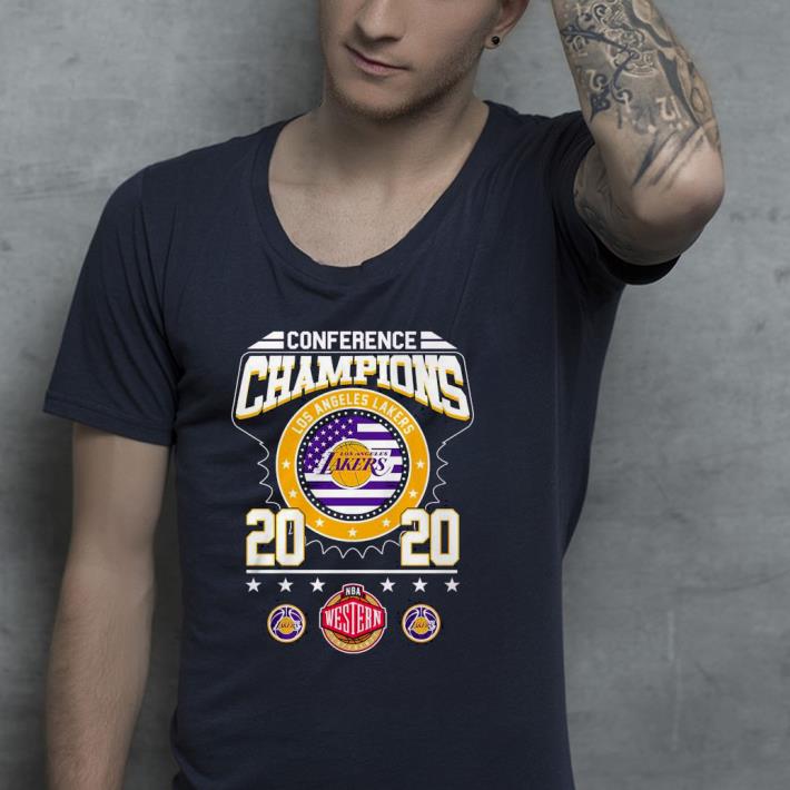 1ac1197b nice conference champions los angeles lakers 2020 nba western shirt 4 - Nice Conference Champions Los Angeles Lakers 2020 NBA Western Shirt