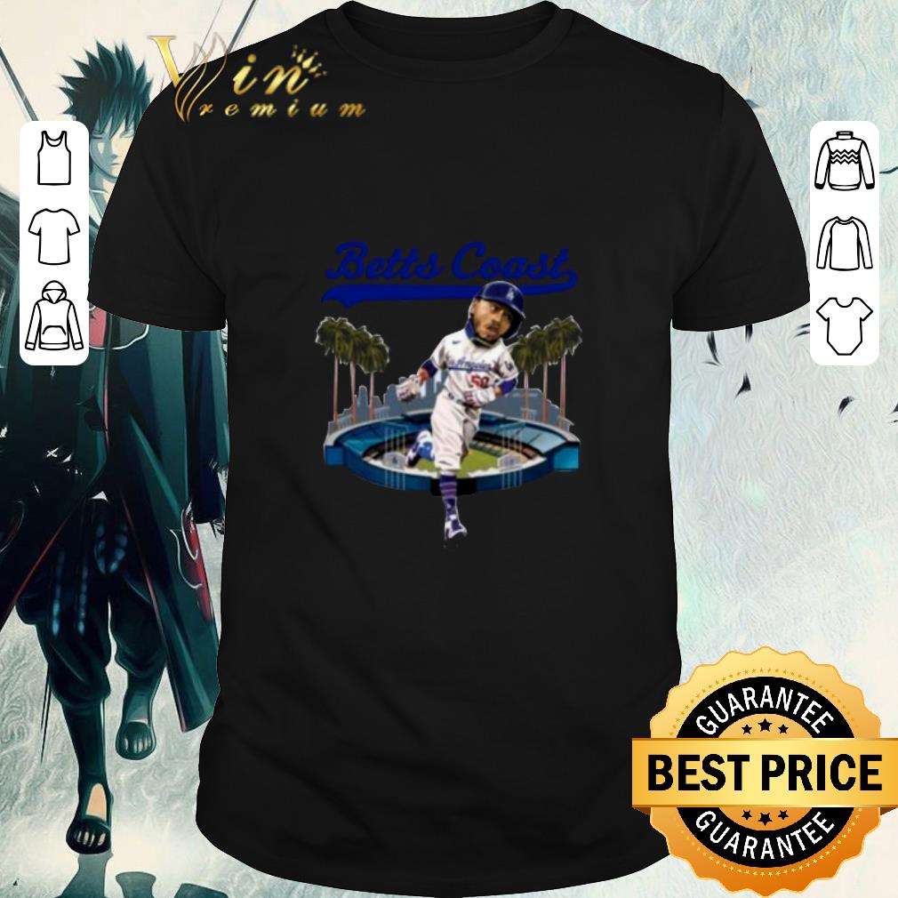 Betts Mookie, Betts Coast Los Angeles Dodger White shirt