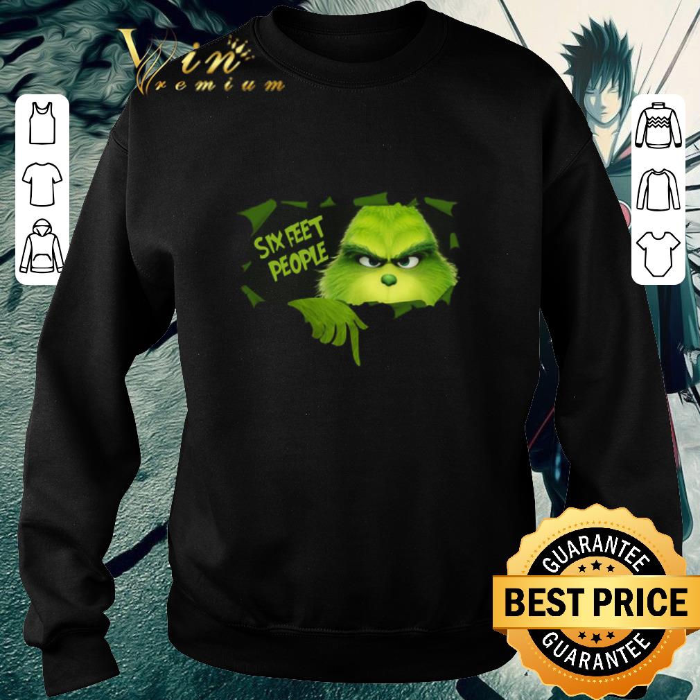 62451b7d grinch six feet people shirt 4 - Grinch Six Feet People shirt