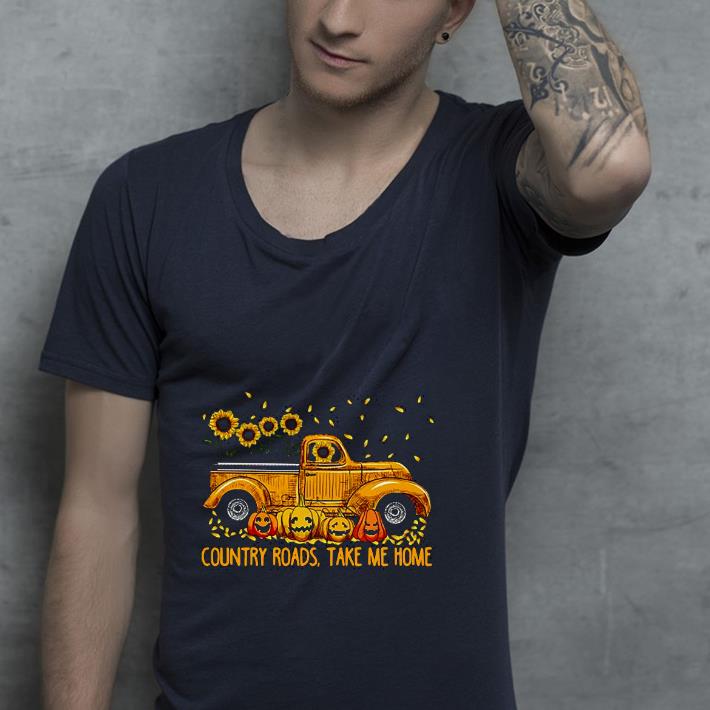 6ca88f10 nice sunflower country roads take home halloween shirt 4 - Nice Sunflower Country roads take home Halloween Shirt