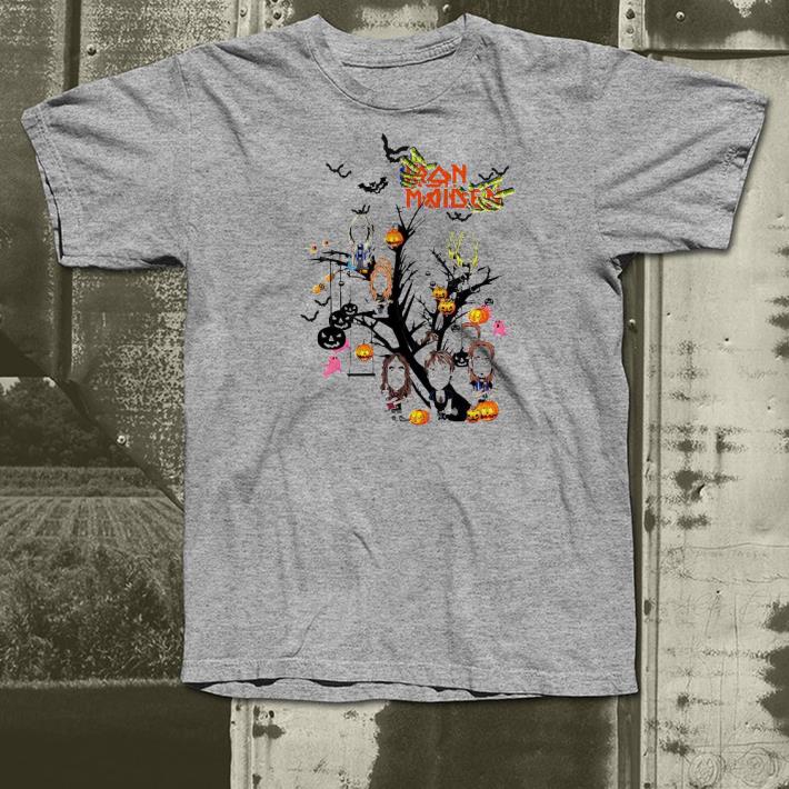 7211014f nice iron maiden chibi on tree halloween shirt 4 - Nice Iron Maiden chibi on tree Halloween Shirt