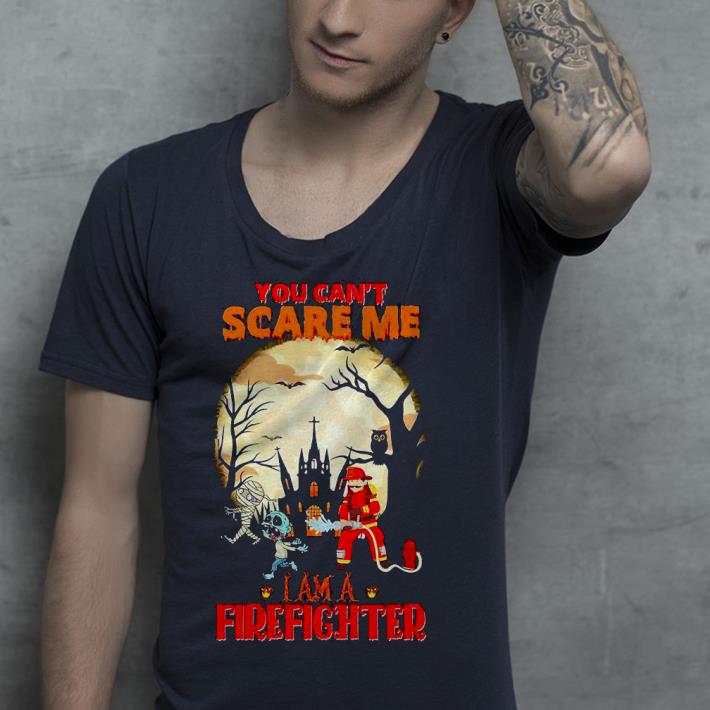 Premium You can’t scare me I am a Firefighter Halloween Shirt 725259cf premium you can t scare me i am a firefighter halloween shirt 4 - Premium You can’t scare me I am a Firefighter Halloween Shirt