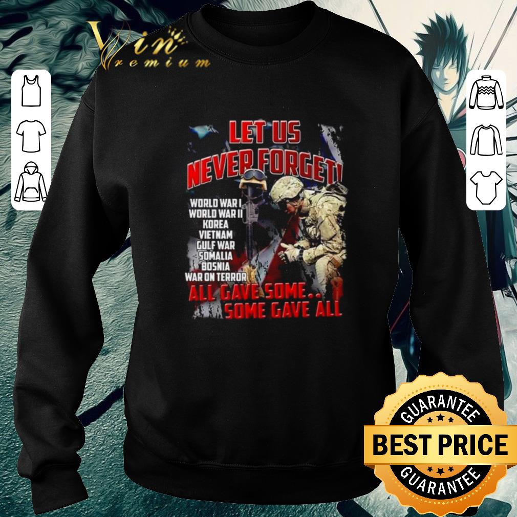 Funny Veteran let us never forget all gave some some gave all shirt 7d04d490 funny veteran let us never forget all gave some some gave all shirt 4 - Funny Veteran let us never forget all gave some some gave all shirt