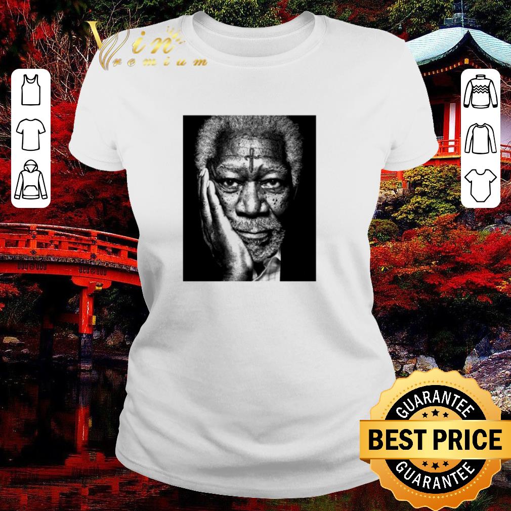 Pretty Morgan Freeman Photographed shirt