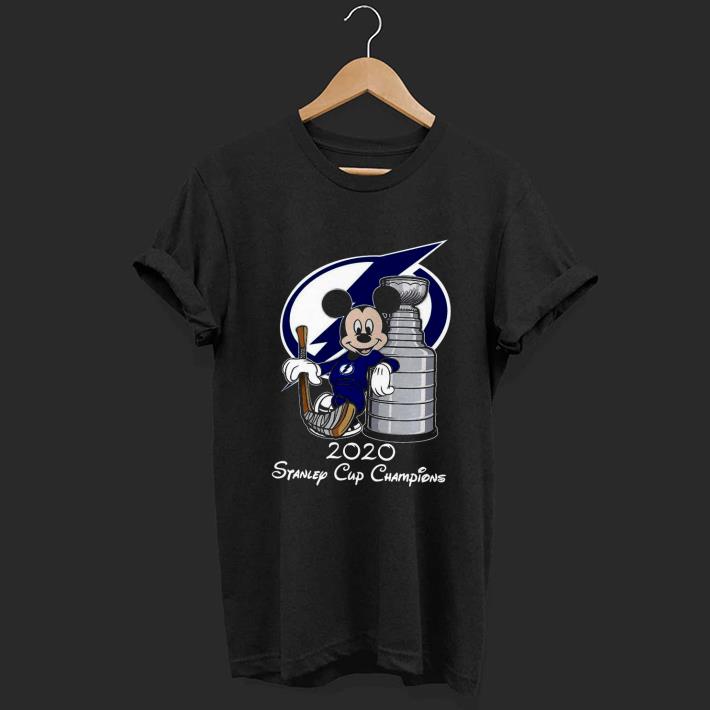 Nice Mickey Mouse Tampa Bay 2020 Stanley Cup Champion Shirt