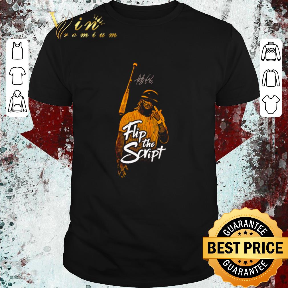 Nice Fernando Tatis Jr flip the script shirt