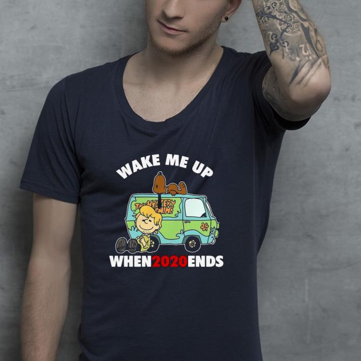be474c6e nice snoopy wake me up when2020ends shirt 4 - Nice Snoopy Wake Me Up When2020ends Shirt