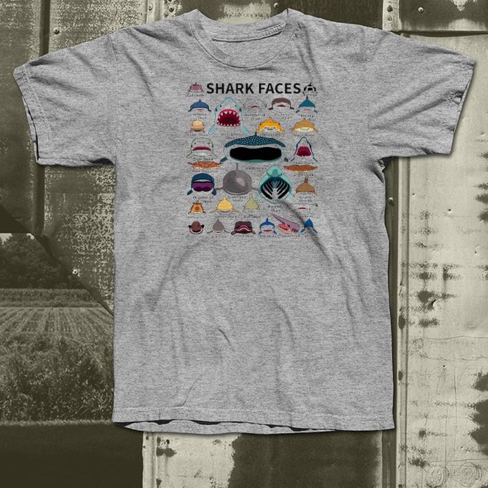 f2888910 nice shark faces shirt 4 - Nice Shark Faces Shirt