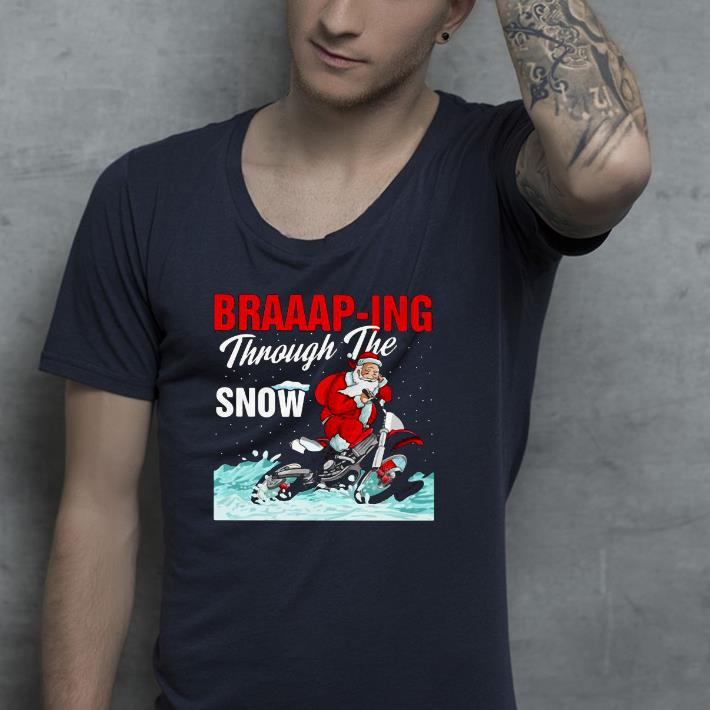 Nice Santa Motocross Braaap-ing Through The Snow Shirt 2da712e0 nice santa motocross braaap ing through the snow shirt 4 - Nice Santa Motocross Braaap-ing Through The Snow Shirt