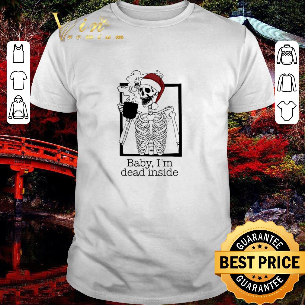 Official Santa Skeleton Baby I’m Dead Inside Christmas shirt