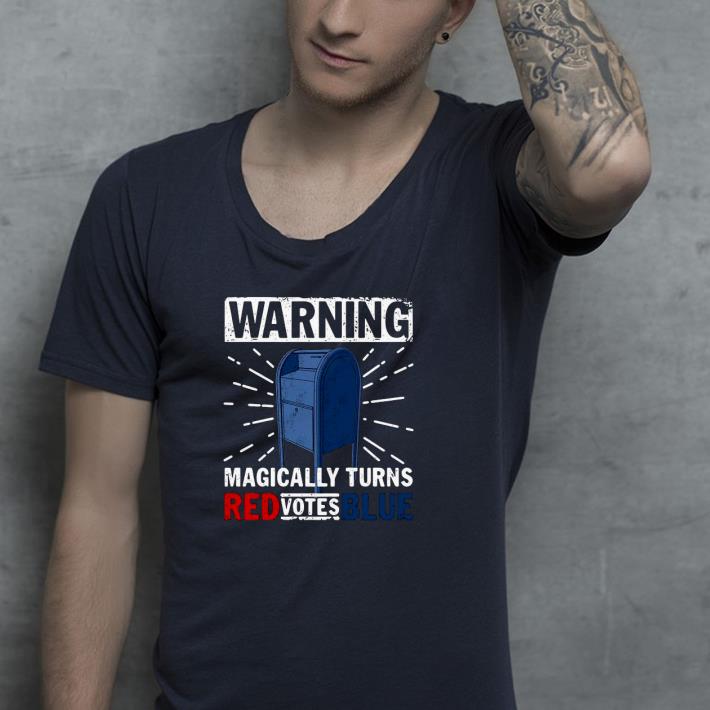 4eca4550 nice warning magically turns red votes blue shirt 4 - Nice Warning Magically Turns Red Votes Blue Shirt