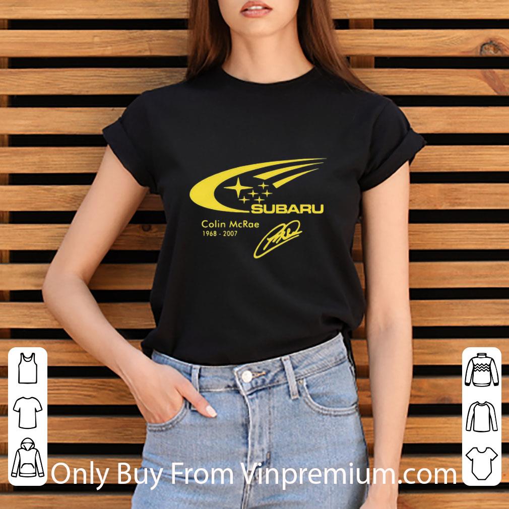 Pretty Subaru Colin Mcrae 1968 2007 Signature shirt 5d144f58 pretty subaru colin mcrae 1968 2007 signature shirt 4 - Pretty Subaru Colin Mcrae 1968 2007 Signature shirt