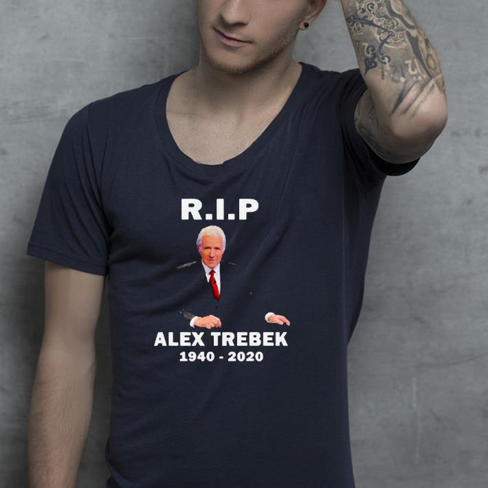 5dd9ece0 nice alex trebek 1940 2020 rip shirt 4 - Nice Alex Trebek 1940 2020 RIP Shirt