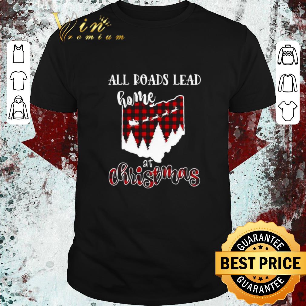 Top All Roads Lead Home At Merry Christmas sweater