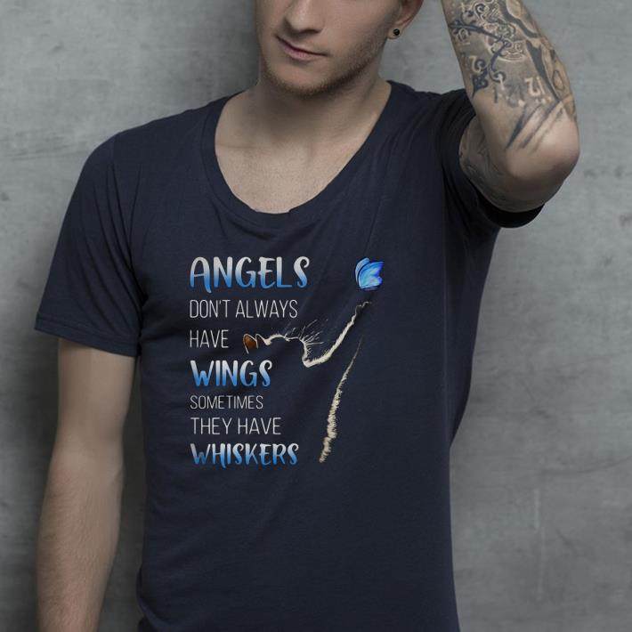 a17da5d1 nice cat catching butterfly angels don t always have wings shirt 4 - Nice Cat catching butterfly angels don’t always have wings Shirt