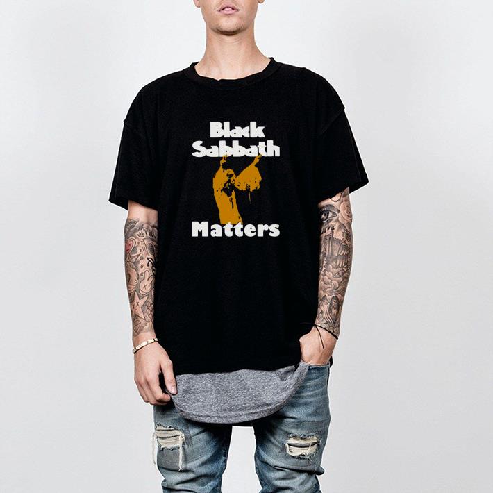 Nice Black Sabbath Matters Shirt