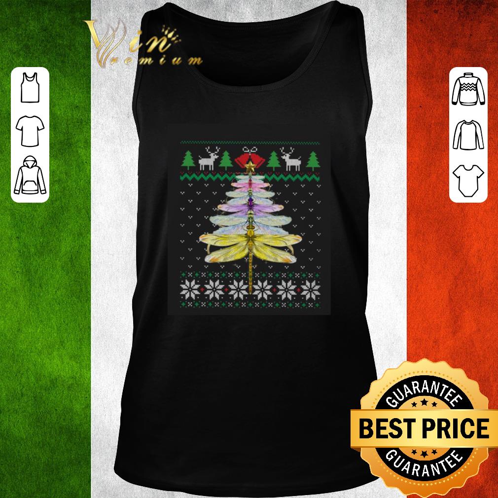 Nice Dragonfly Ugly Christmas Tree