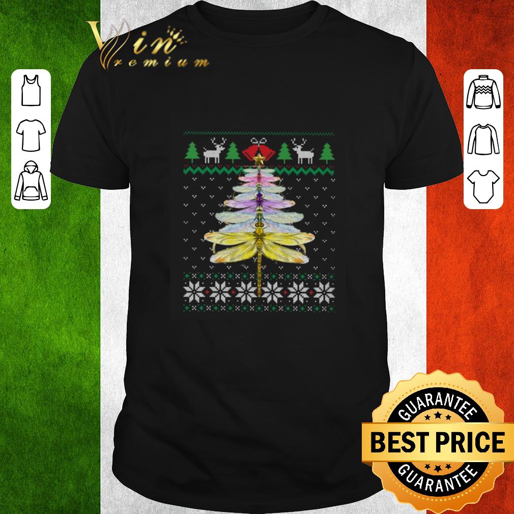 Nice Dragonfly Ugly Christmas Tree