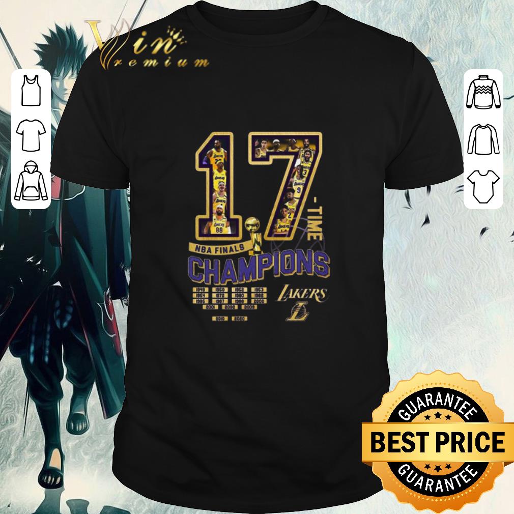 Funny 17 Nba Finals Time Champions Los Angeles Lakers shirt