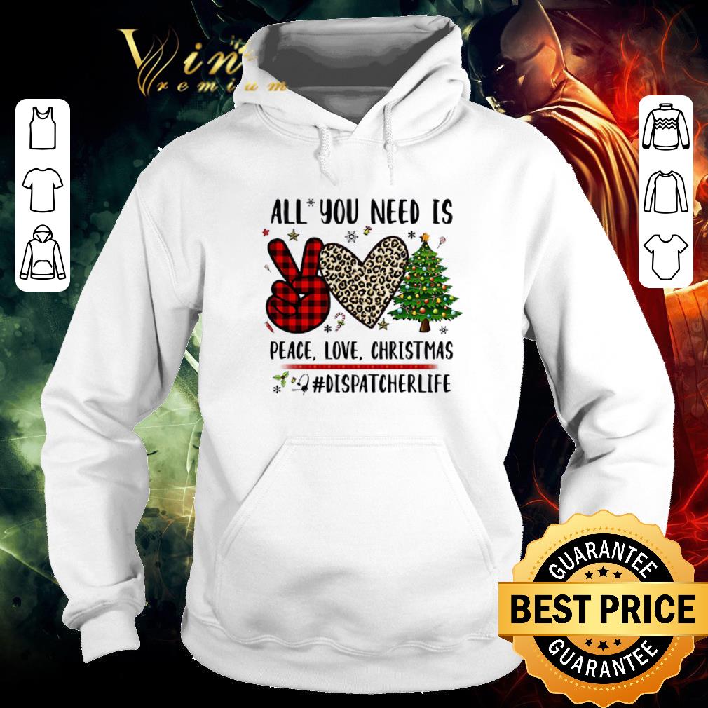 Official All You Need Is Peace Love Christmas Dispatcher Life Christmas Sweater shirt 603ec368 official all you need is peace love christmas dispatcher life christmas sweater shirt 4 - Official All You Need Is Peace Love Christmas Dispatcher Life Christmas Sweater shirt