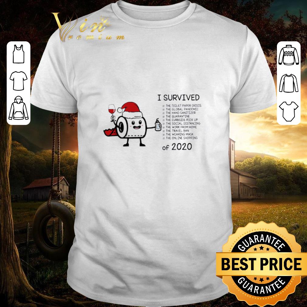 Funny Toilet Paper I Survived The Global Pandemic Of 2020 Christmas Sweater shirt
