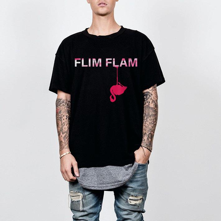Nice Flim Flam Flamingo Shirt