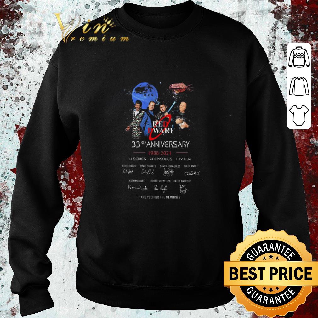 Nice Red Dwarf 33rd Anniversary 1988 2021 Thank You For The Memories Signatures shirt 9a16b487 nice red dwarf 33rd anniversary 1988 2021 thank you for the memories signatures shirt 4 - Nice Red Dwarf 33rd Anniversary 1988 2021 Thank You For The Memories Signatures shirt