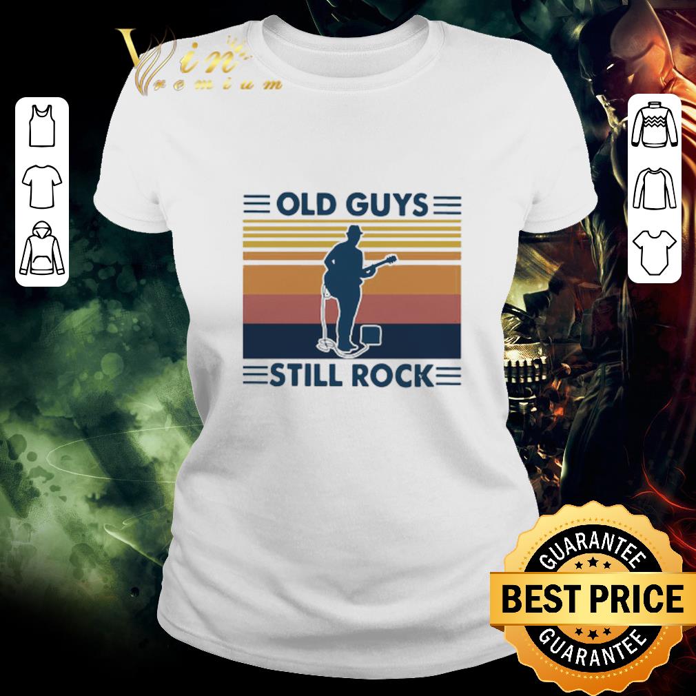 Awesome Old Guys Still Rock Vintage Retro shirt