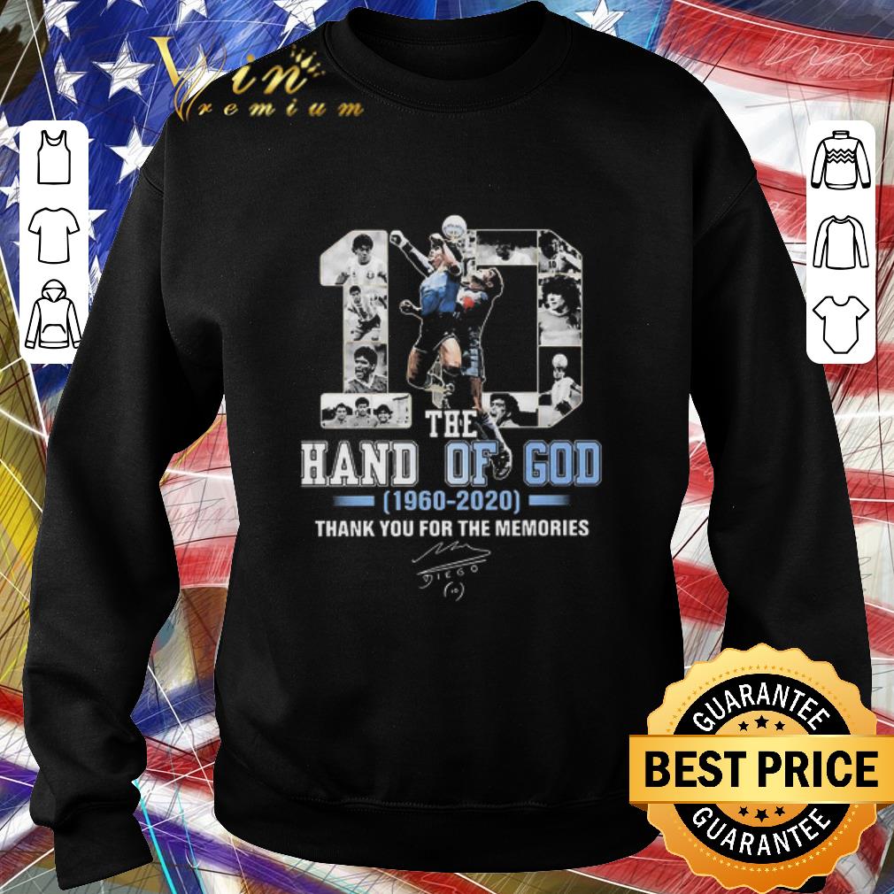 Nice 10 Diego Maradona The Hand Of God 1960 2020 Thank You For The Memories Signature shirt dc6c86dc nice 10 diego maradona the hand of god 1960 2020 thank you for the memories signature shirt 4 - Nice 10 Diego Maradona The Hand Of God 1960 2020 Thank You For The Memories Signature shirt