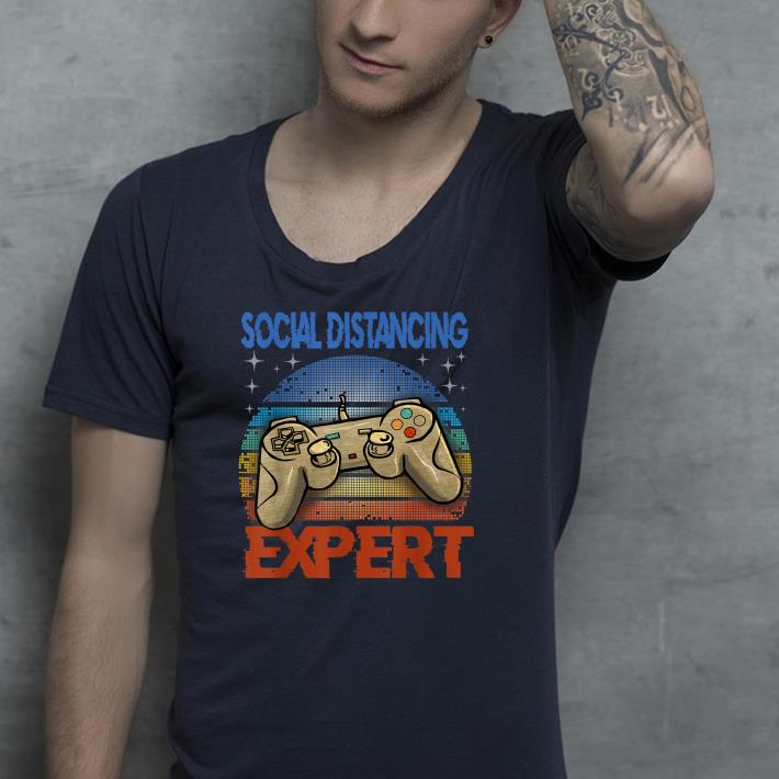 f1c048aa nice social distancing expert gaming shirt 4 - Nice Social Distancing Expert Gaming Shirt