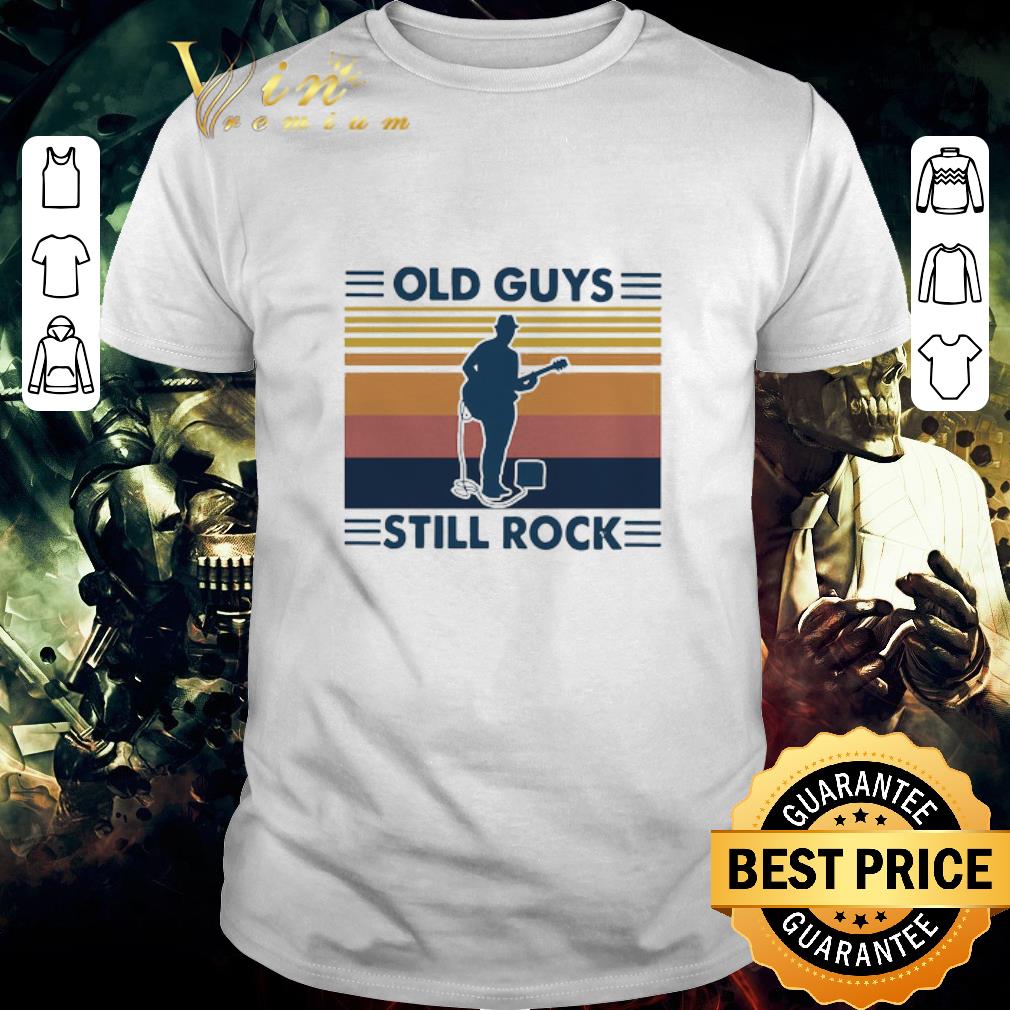 Awesome Old Guys Still Rock Vintage Retro shirt