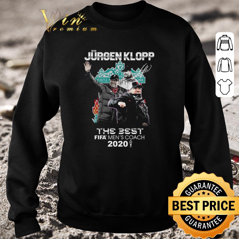 22572092 nice jurgen klopp the best fifa men s coach 2020 signature shirt 4 - Nice Jurgen Klopp The Best Fifa Men’s Coach 2020 Signature shirt