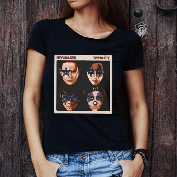 Awesome Star Wars characters water mirror signatures shirt