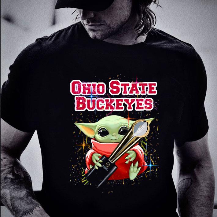 Premium  Star Wars Baby Yoda Ohio State Buckeyes Champion shirt