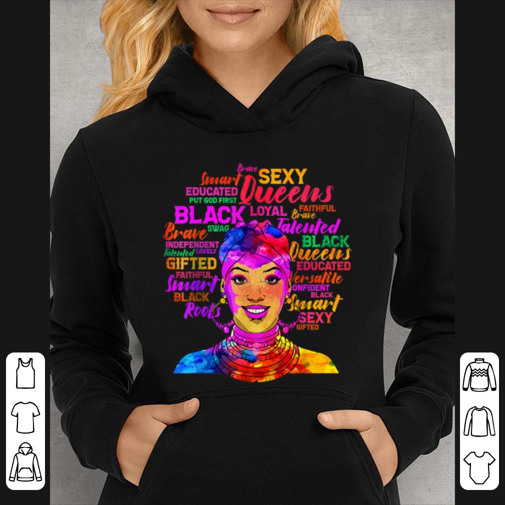 e5585275 awesome black queen african american afro sexy queens shirt 4 - Awesome Black Queen African American Afro Sexy Queens shirt